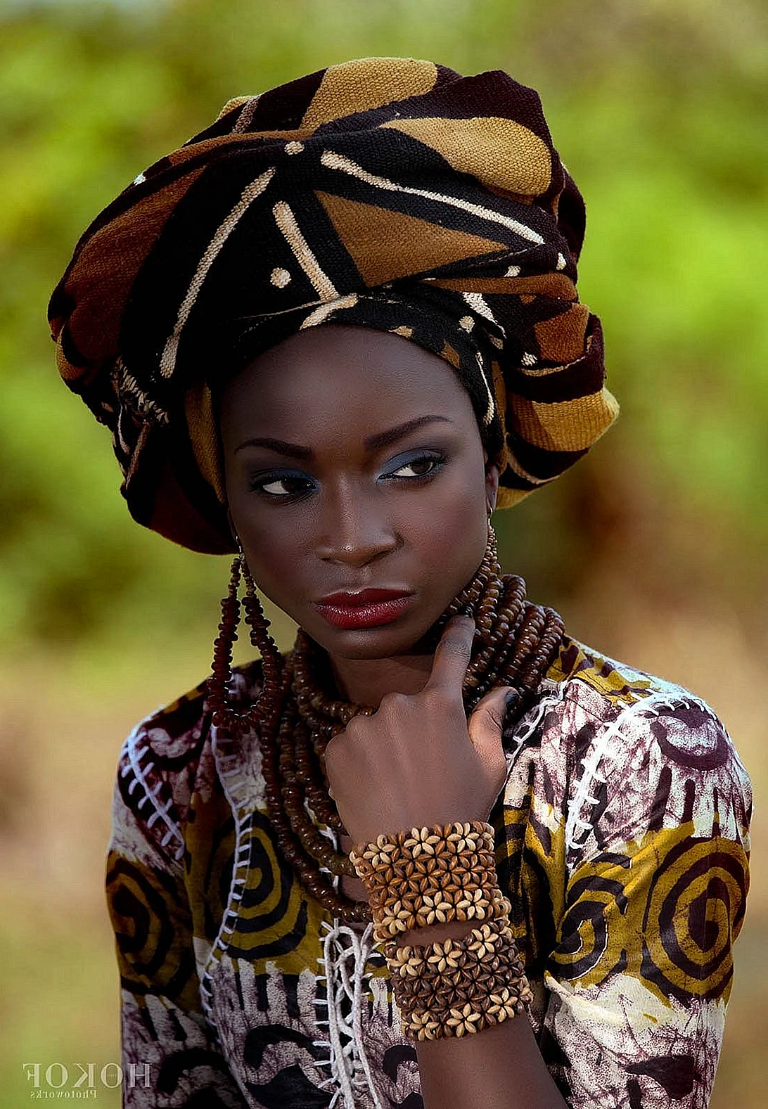 Национальный костюм африканцев